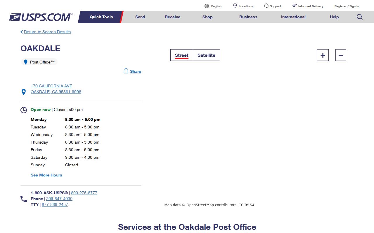 Oakdale ZIP code directory Oakdale Post Office details